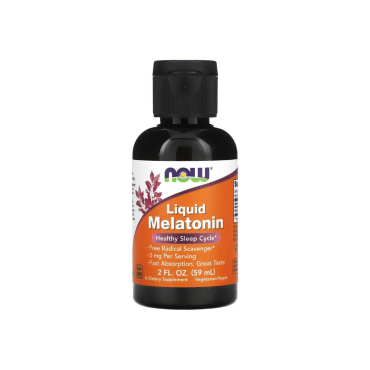 Мелатонін рідкий Now Foods Liquid Melatonin, 59 мл