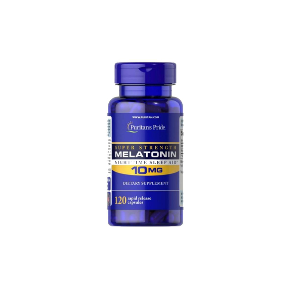 Мелатонін Puritan's Pride Melatonin, 10 мг, 120 таблеток