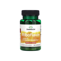 Вітамін Swanson Riboflavin Vitamin B2, 100 мг, 100 капсул