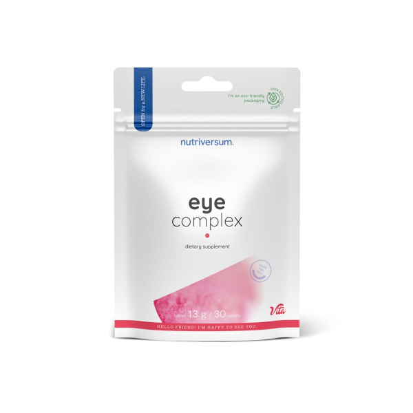 Комплекс вітамінів для очей Nutriversum Eye Complex, 30 таблеток