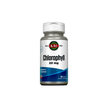 Хлорофіл KAL Chlorophyll, 20 мг, 100 таблеток