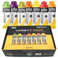 Набір із 7 енергетичних гелів SiS Go Variety Pack, 7 x 60 мл