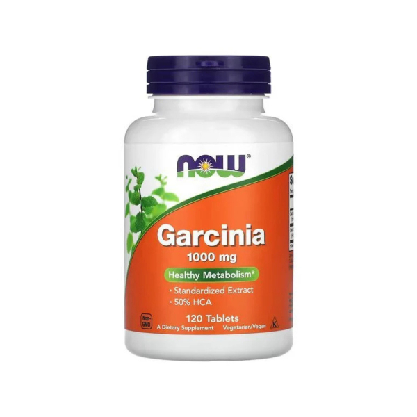 Екстракт гарцинії Now Foods Garcinia, 1000 мг, 120 таблеток