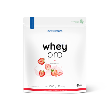Протеин Nutriversum Whey Pro (клубника) 1000 г