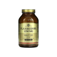 Лляна олія Solgar Flaxseed Oil, 1250 мг, 100 софтгелей