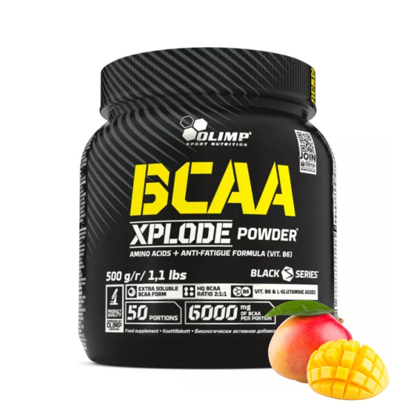 Амінокислоти Olimp BCAA Xplode (манго) 500 г 