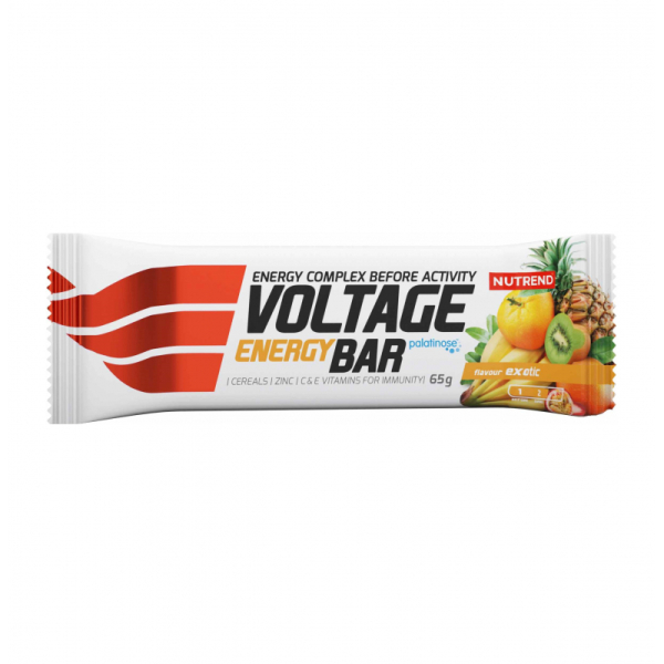 Углеводный батончик Nutrend Voltage Energy bar (экзотические фрукты) 65 г