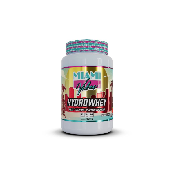 Протеин MIAMI VIBES HydroWhey (клубника) 908 г