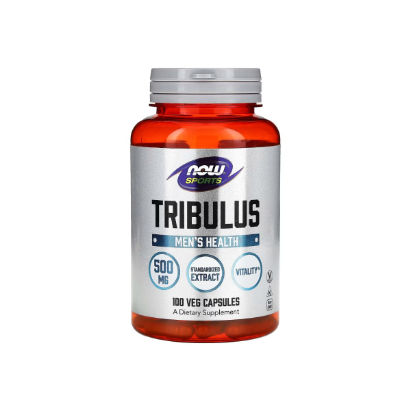 Для підвищення тестостерону Now Foods Tribulus, 500 мг, 100 капсул