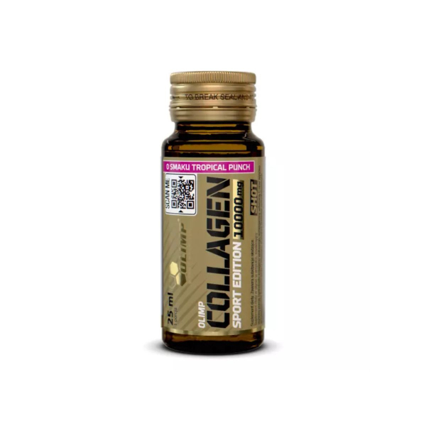 Колаген Olimp Collagen Sport Edition Shot скло (тропічний пунш) 25 мл
