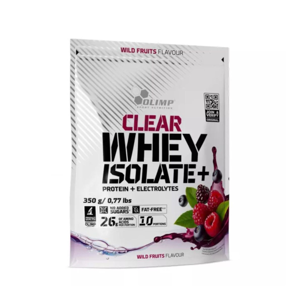 Протеин Olimp Clear Whey Isolate+ (лесные ягоды) 350 г