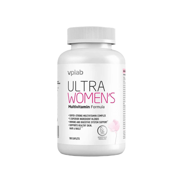 Мультивітаміни для жінок VPLAB Ultra Women Multivitamin, 180 капсул