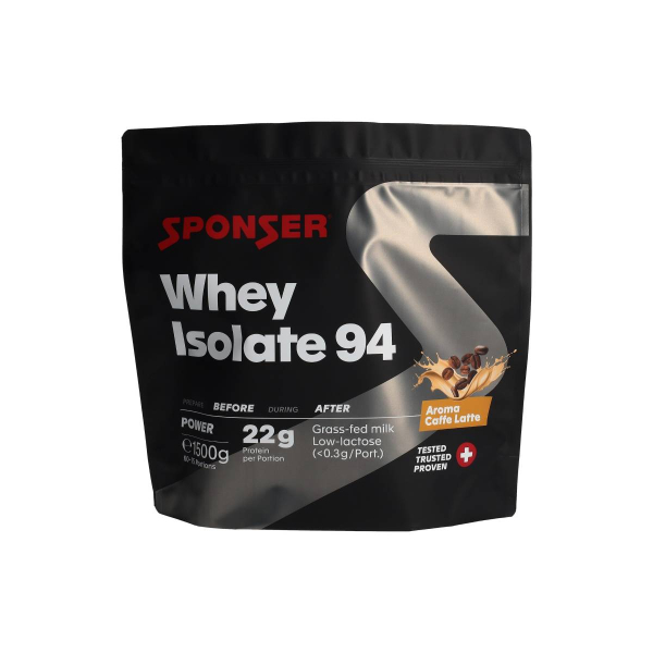 Изолят протеина Sponser Whey Isolate 94 (кофе - латте) 1500 г