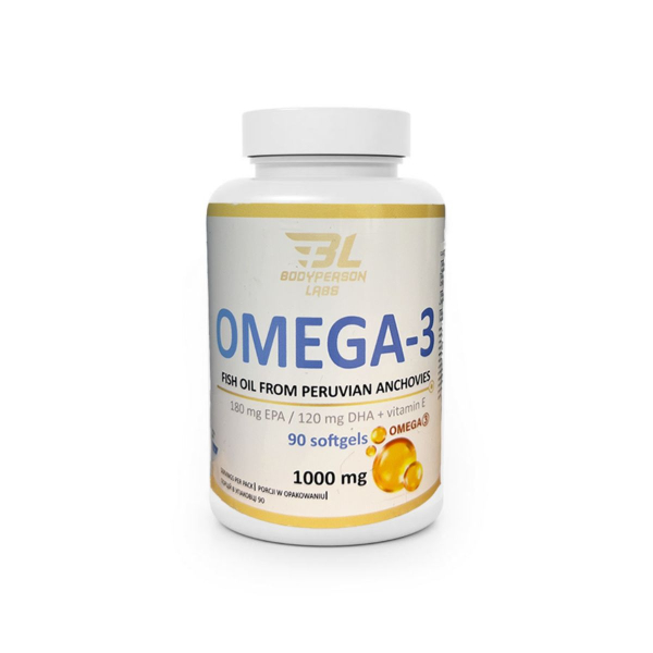 Омега-3 Bodyperson Labs Omega-3, 90 софтгелів