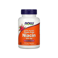 Вітамін B Now Foods Niacin Flush Free, 500 мг, 90 капсул