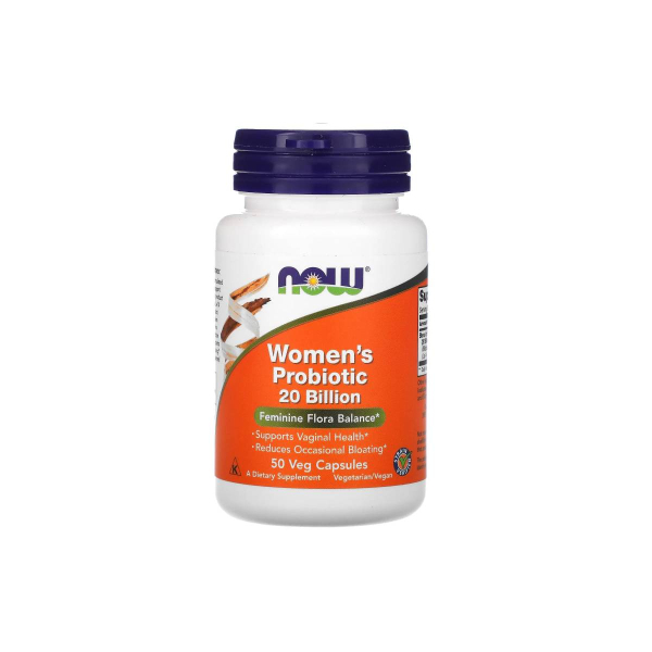 Пробіотик для жінок Now Foods Women's Probiotic, 20 млрд КУО 50 капсул 