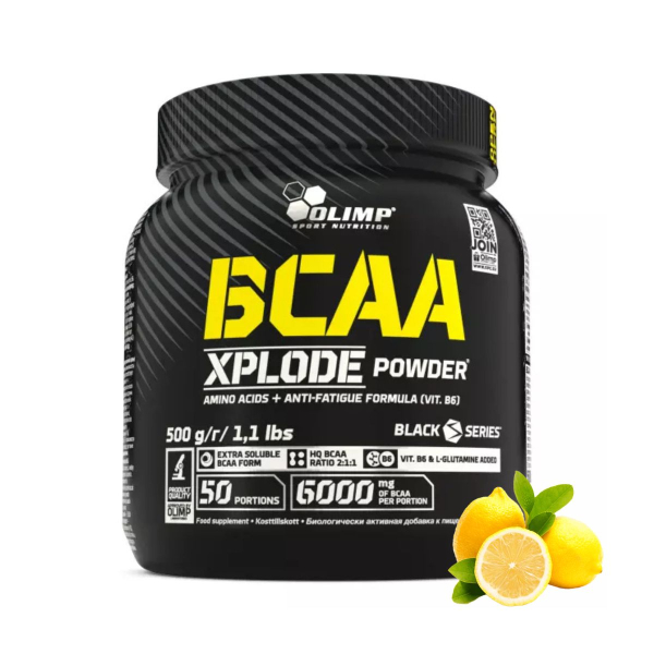 Амінокислоти Olimp BCAA Xplode (лимон) 500 г 