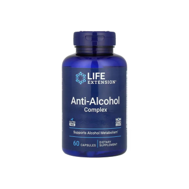 Антиалкогольний комплекс Life Extension Anti-Alcohol Complex, 60 капсул