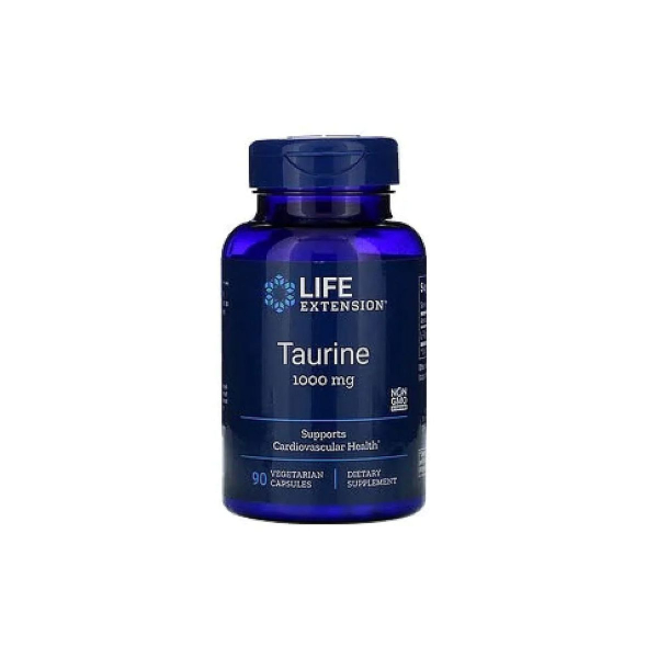Таурин Life Extension Taurine, 1000 мг, 90 капсул