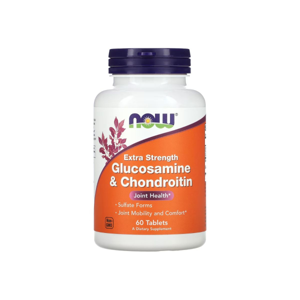 Глюкозамін і хондроїтин Now Foods Glucosamine & Chondroitin ES,  60 таблеток