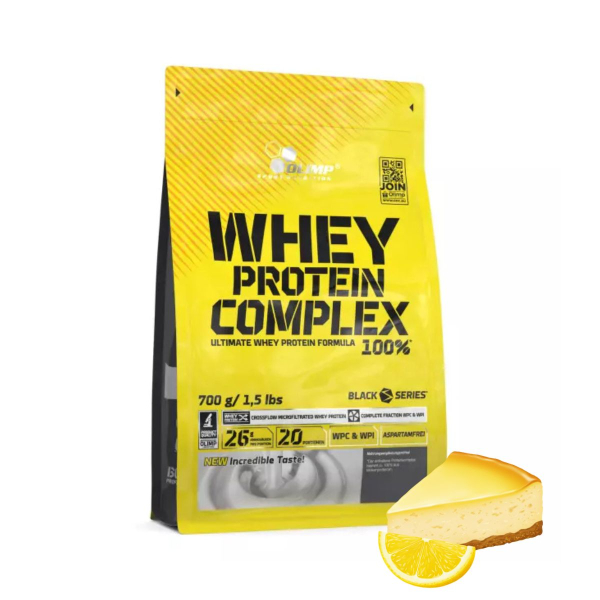 Протеин Olimp Whey Protein Complex 100% (лимонный чизкейк) 700 г
