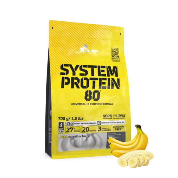 Протеин Olimp System Protein 80 (банан) 700 г 