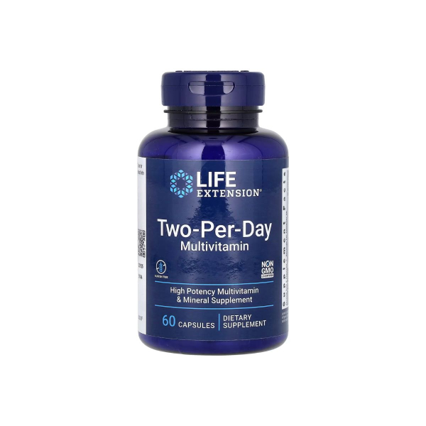 Мультивитамины Life Extension Two-Per-Day Multivitamin, 60 капсул