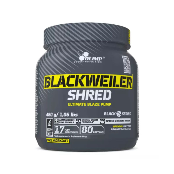 Передтренік Olimp Blackweiler Shred (апельсин) 480 г