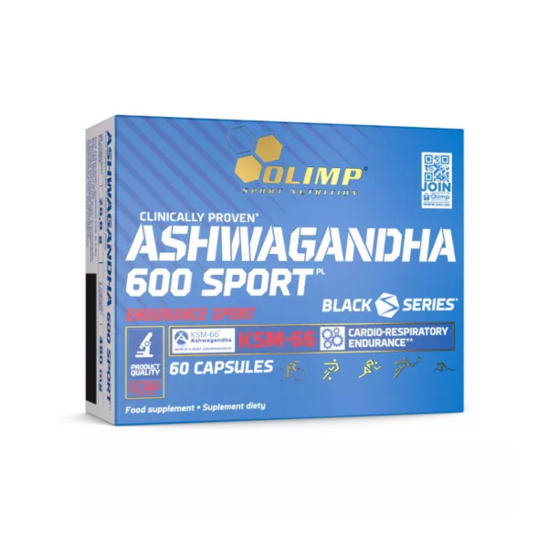 Ашваганда Olimp Ashwagandha 600 Sport, 60 капсул
