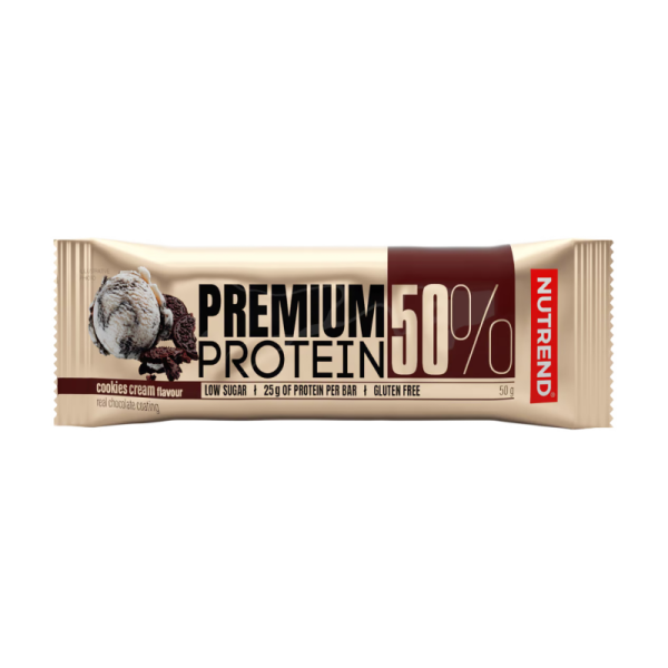 Батончик Nutrend Premium Protein 50 Bar (печиво + крем) 50 г