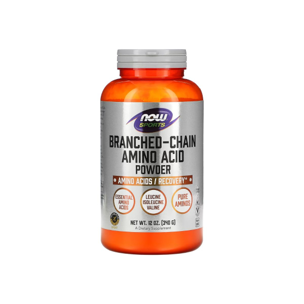 Амінокислоти з розгалуженими ланцюгами Now Foods Branched-Chain Amino Acid Powder, 340 г