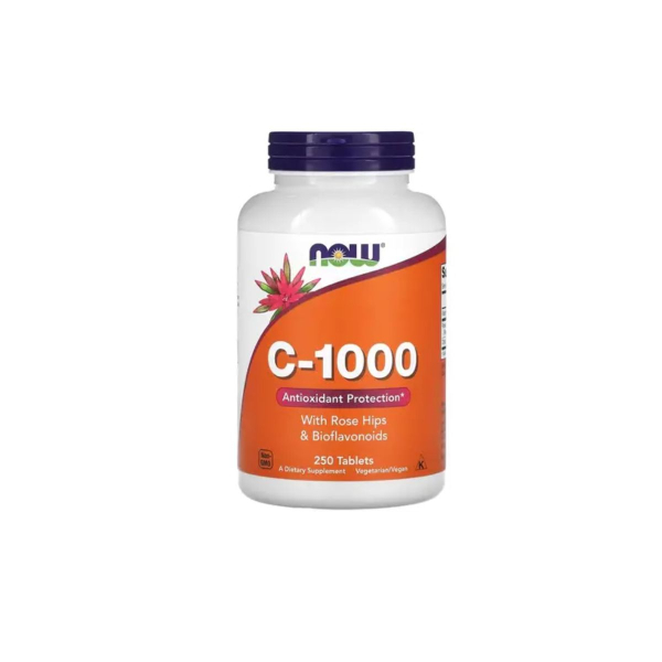 Вітамін С Now Foods C-1000 RH SR, 250 таблеток