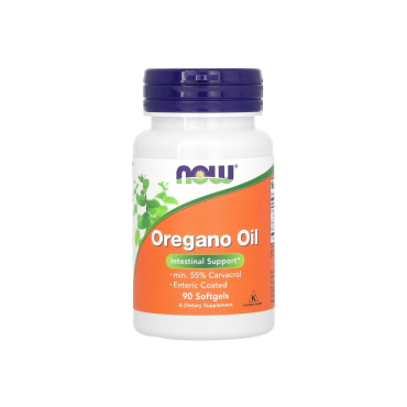Олія орегано NOW FOODS Oregano Oil Enteric, 90 софтгелів