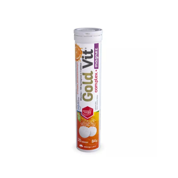 Мультивітаміни Olimp Gold Vit Complex + Magnesium (апельсин), 20 таблеток