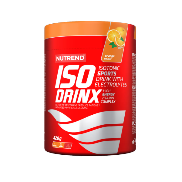 Изотоник в порошке Nutrend Isodrinx (апельсин) 420 г