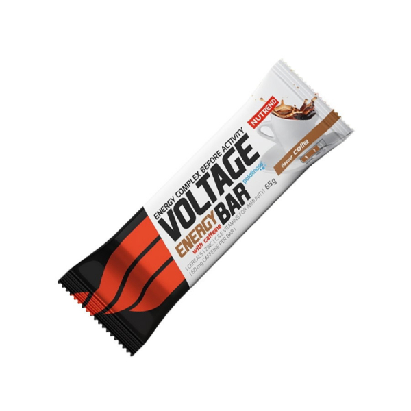 Вуглеводний батончик із кофеїном Nutrend Voltage Energy bar (кава) 65 г