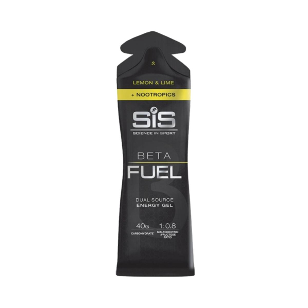 Енергетичний гель з ноотропами SiS Beta Fuel Energy Gel + Nootropics (лимон + лайм) 60 мл