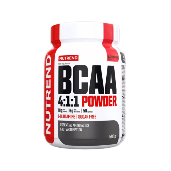Амінокислоти Nutrend BCAA 4:1:1 Powder (кавун) 500 г
