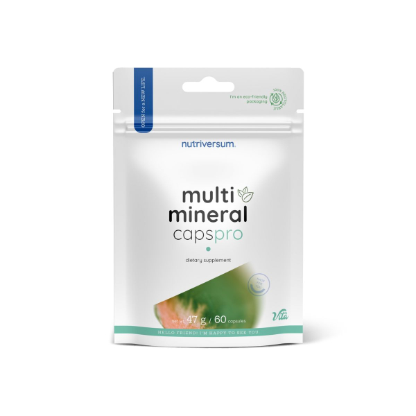 Мінерали Nutriversum MULTIMINERAL CAPS PRO, 60 капсул