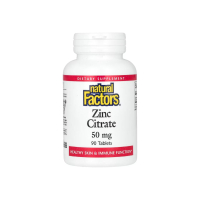 Цитрат цинка Natural Factors Zinc Citrate, 50 мг, 90 таблеток