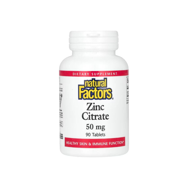 Цитрат цинку Natural Factors Zinc Citrate, 50 мг, 90 таблеток