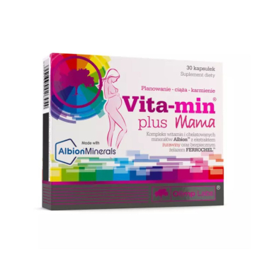 Витамины для беременных Olimp Vitamin Plus Mama, 30 капсул