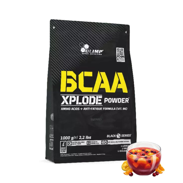 Амінокислоти Olimp BCAA Xplode (фруктовий пунш) 1000 г
