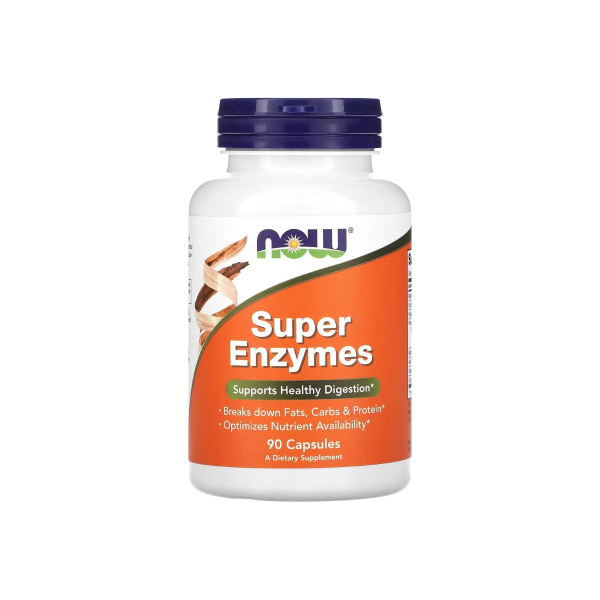 Ферменти Now Foods Super Enzymes, 90 капсул