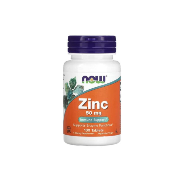Цинк глюконат Now Foods Zinc Gluconate, 50 мг, 100 таблеток