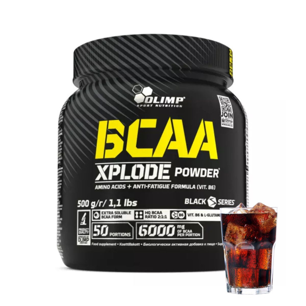 Амінокислоти Olimp BCAA Xplode (кола) 500 г 