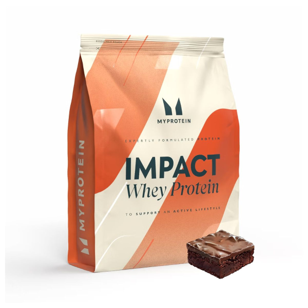 Протеин Myprotein Impact Whey Protein (шоколадный брауни) 2500 г
