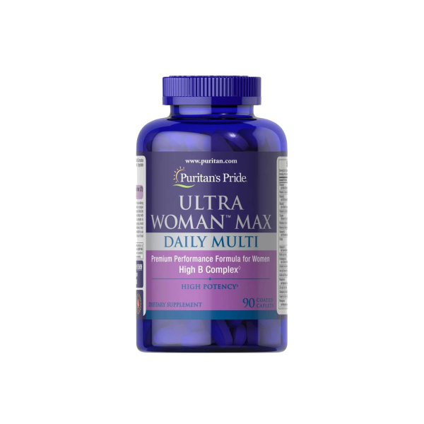 Вітаміни для жінок Puritan's Pride Ultra Woman Max Daily Multi, 90 капсул 