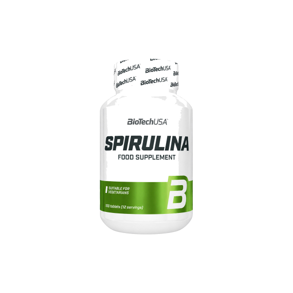 Спіруліна BioTechUSA Spirulina, 100 таблеток