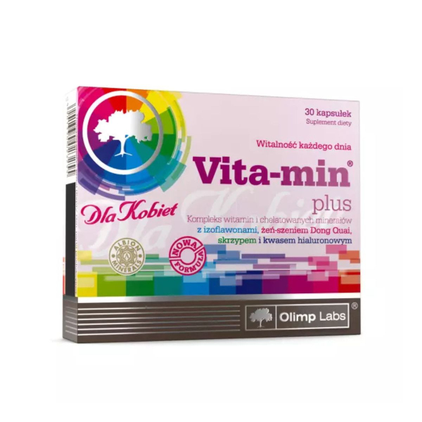 Вітаміни для жінкок Olimp Vita-min Plus for Women, 30 капсул